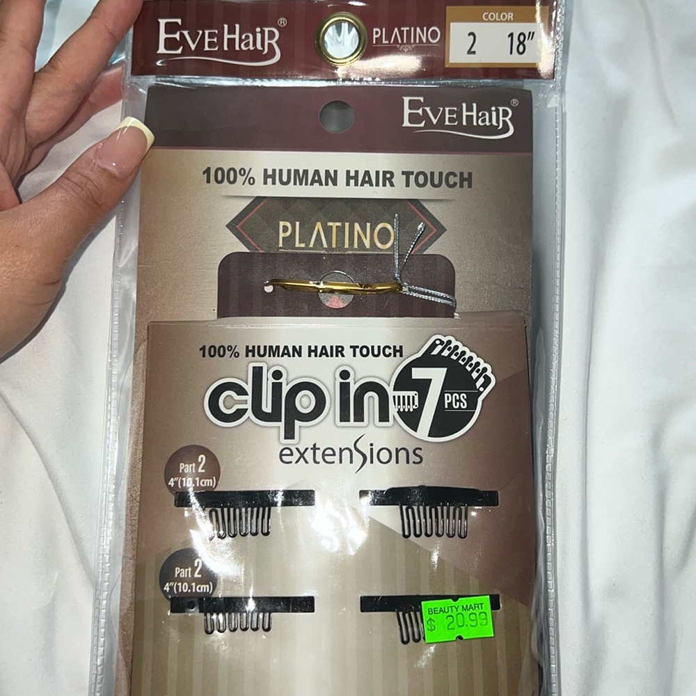 18” Hair Extension Clip Ins